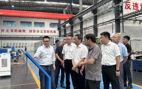 省總工會黨組書記、常務(wù)副主席呂志良調(diào)研杭機股份